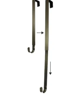 Adjustable Wreath Hanger - Brass