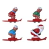 47" Animated & Musical Gingerbread Ski Slope
