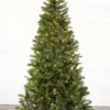 7.5' Aspen Pine Artificial Christmas Tree with 400 Color-Changing Lights