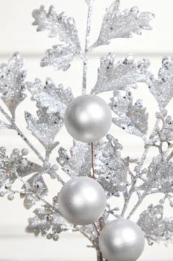 22" Ball Bead Spray - Silver
