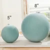 5" Ball Ornament - Frost Green