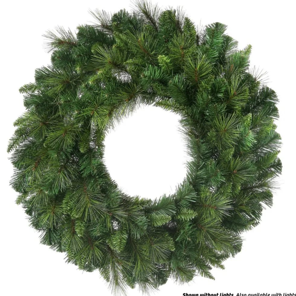 48" Belgium Unlit Wreath