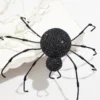 16" Black Frizzy Spider