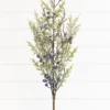 33" Blue Frosted Juniper Spray