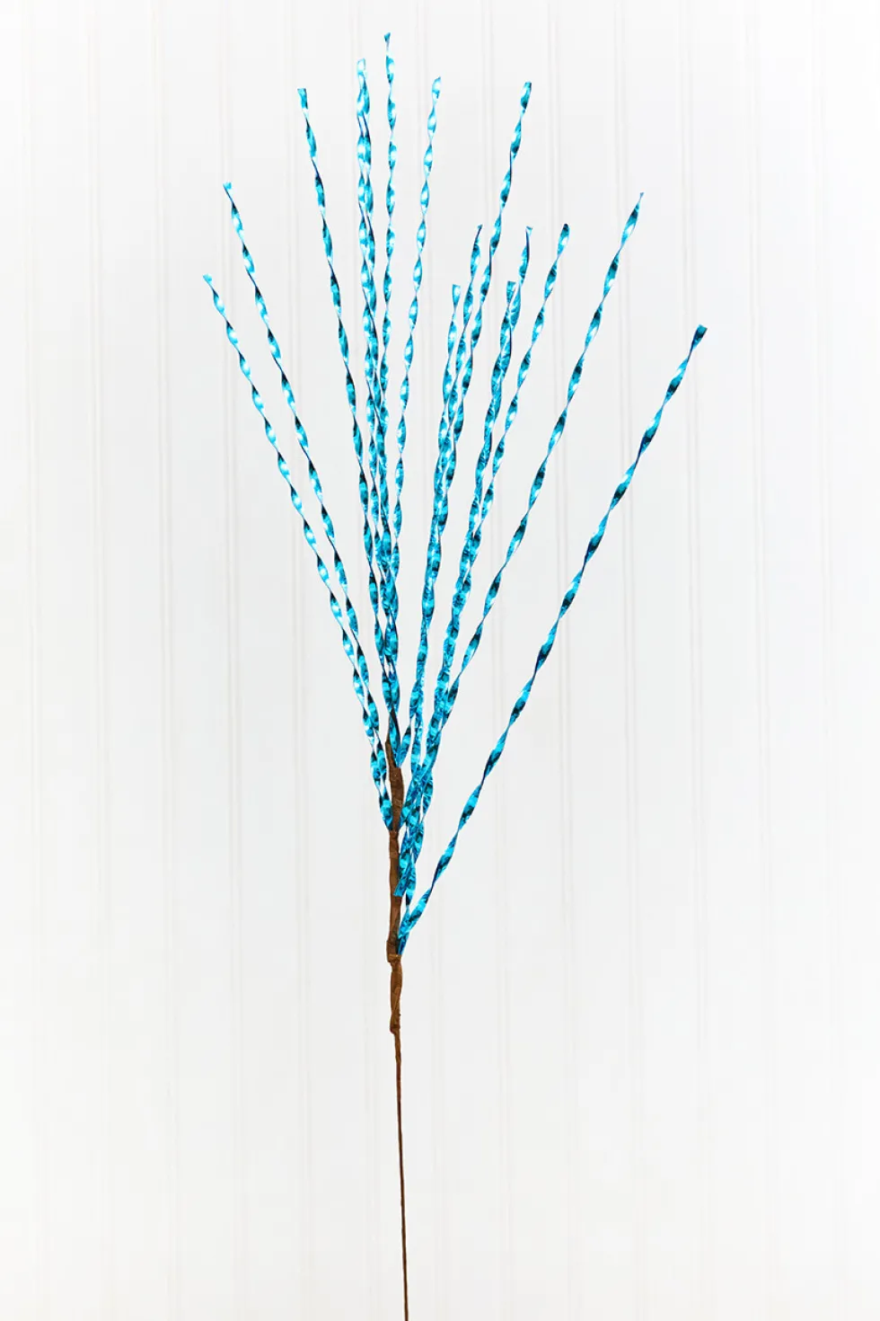32" Blue Twisted Grass Spray