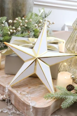 12” Borealis Glitter Star Ornament
