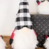 9” Buffalo Check Gnome