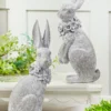 13" Bunny Resin Figure