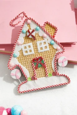 7.5" Candy House Ornament