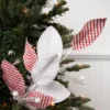 22” Candy Stripe Leaf Spray