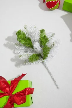 21" Caprico Green White PVC Spray