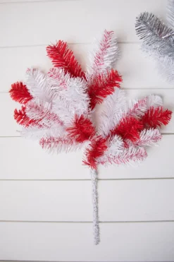 21” Caprico PVC Spray - Red & White