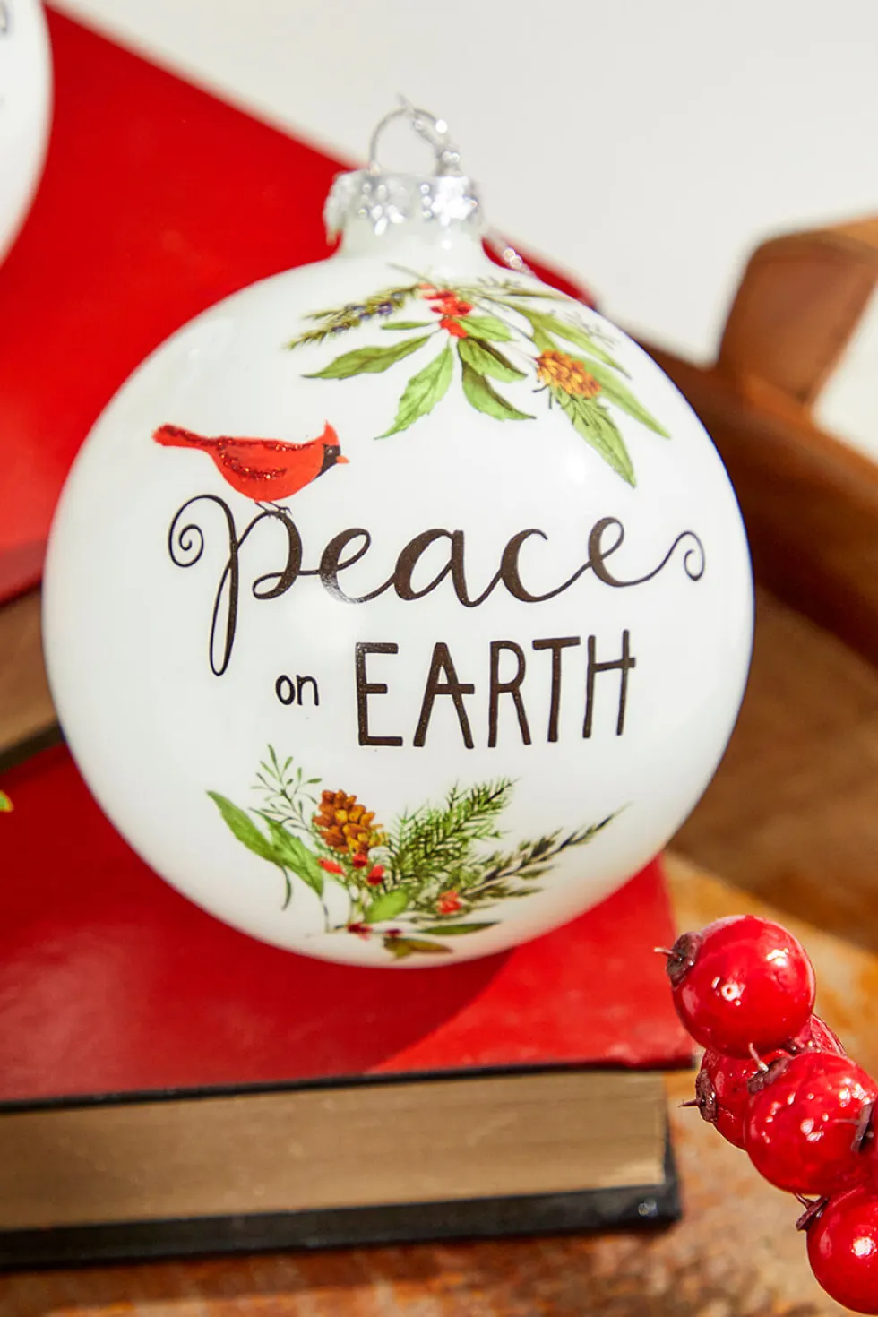 4" Cardinal Chorus Ornament