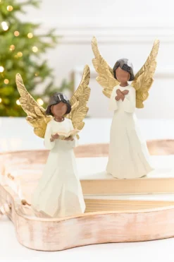 9.5" Carved Resin Angel