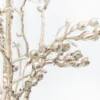 56.5" Champagne Glitter Berry Weeping Spray