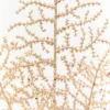 35" Champagne Glitter Fern Spray