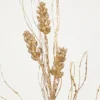 36.5" Champagne with Glitter Grass Spray