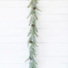 6' Christmas Frosted Arrowhead Garland