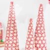 10.5" - 16.5" Clay Dough Peppermint Candy Trees - Set Of 3