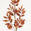 26" Copper Metallic Pomegranate Stem
