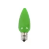 C9 Platinum Elite LED SMD Bulb (25 bulbs/bag) - Frosted, Green
