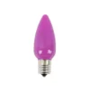 C9 Platinum Elite LED SMD Bulb (25 bulbs/bag) - Frosted, Pink