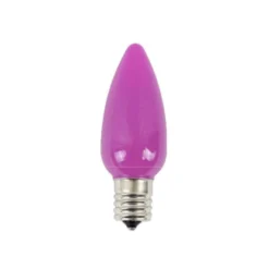 C9 Platinum Elite LED SMD Bulb (25 bulbs/bag) - Frosted, Pink