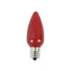C9 Platinum Elite LED SMD Bulb (25 bulbs/bag) - Frosted, Red