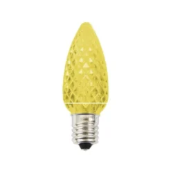 C9 Platinum Elite LED SMD Bulb (25 bulbs/bag) - Faceted, Yellow