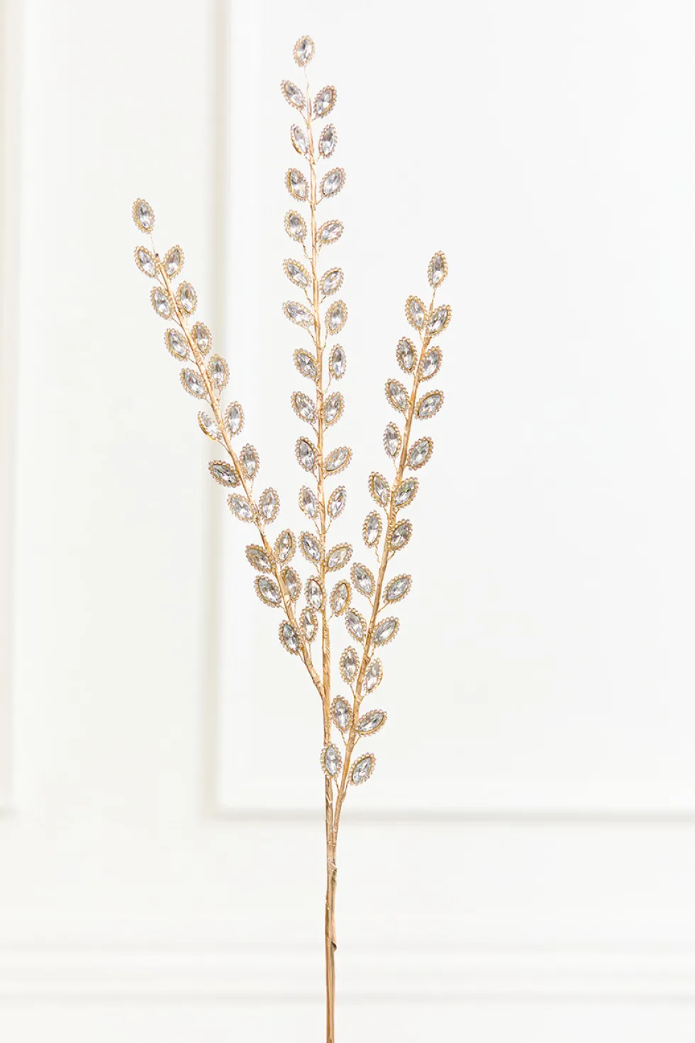 30" Crystal & Gold Jewel Spray