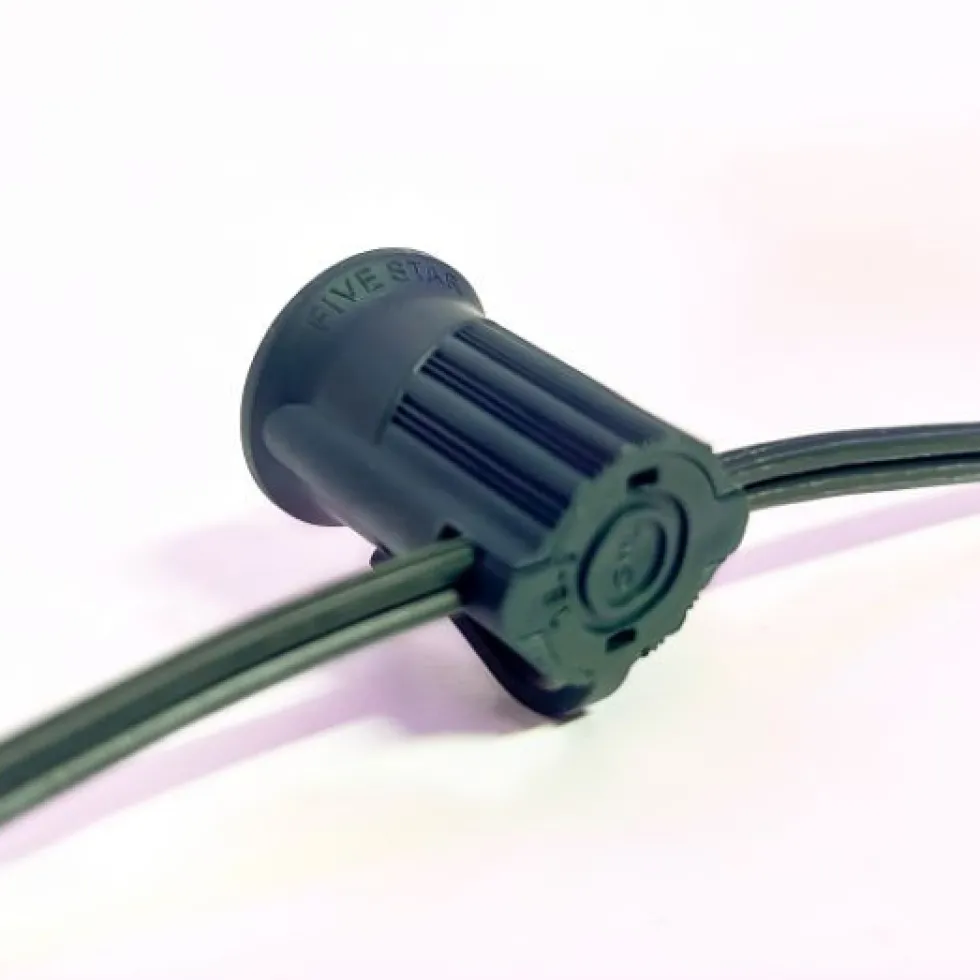 C7 Socket Cord - 25' 12" Spacing