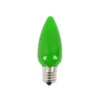 C9 Wonderful LED SMD Bulb (25 bulbs/bag) - Frosted, Green