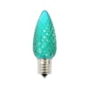 C9 Wonderful LED SMD Bulb (25 bulbs/bag) - Faceted, Teal