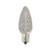 C9 Wonderful LED SMD Bulb (25 bulbs/bag) - Faceted, Pure White