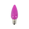 C9 Wonderful LED SMD Bulb (25 bulbs/bag) - Frosted, Pink
