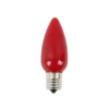 C9 Wonderful LED SMD Bulb (25 bulbs/bag) - Frosted, Red