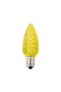 C9 Wonderful LED SMD Bulb (25 bulbs/bag) - Faceted, Yellow