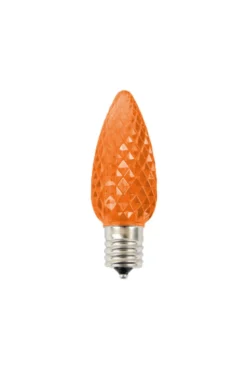 C9 Wonderful LED SMD Bulb (25 bulbs/bag) - Faceted, Orange
