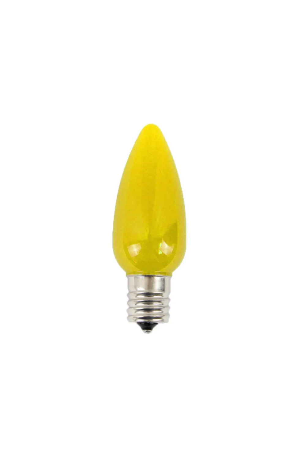 C9 Wonderful LED SMD Bulb (25 bulbs/bag) - Frosted, Yellow