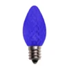 C7 Wonderful LED SMD Bulbs (25 bulbs/bag) - Faceted, Blue