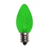 C7 Wonderful LED SMD Bulbs (25 bulbs/bag) - Faceted, Green
