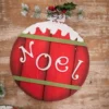 10” Deco Joy/Noel Ornament