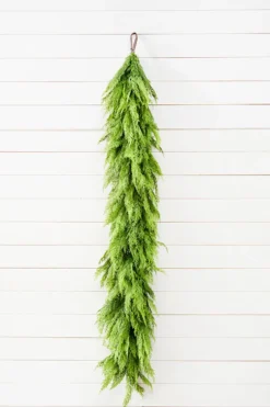 72" Deluxe Real Touch Cedar Garland
