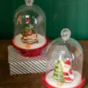 9” Dol Light Up / Music Snow Cloche