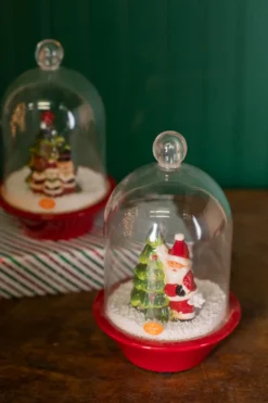 9” Dol Light Up / Music Snow Cloche