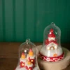 6" Dolomite/Glass Candle/Church Ornament