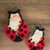Dolomite Ladybug Serving Plate - Set of 2