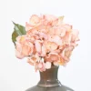 22" Dried Grand Hydrangea Stem - Pink