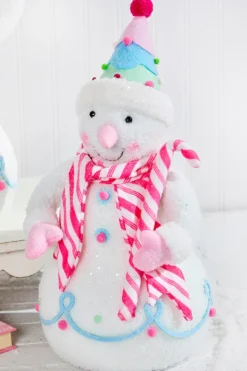 16.5" Fabric So Sweet Snowman