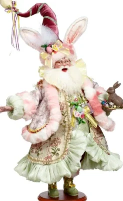 26" Father Easter with Chocolate Bunny - Mark Roberts